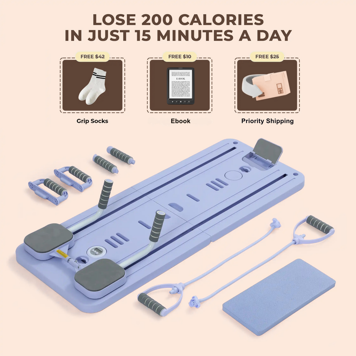 Lik Portable Pilates Reformer
