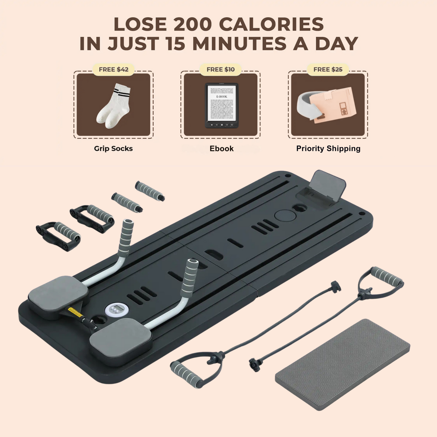Lik Portable Pilates Reformer