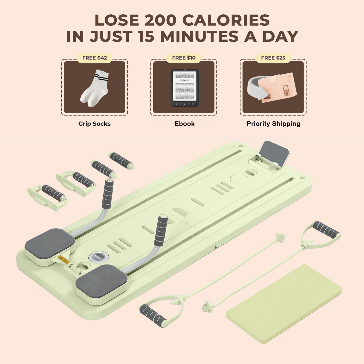 Lik Portable Pilates Reformer